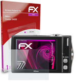 atFoliX FX-Hybrid-Glass Panzerglasfolie für Nikon Coolpix S4000
