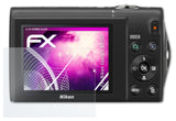 atFoliX Glasfolie kompatibel mit Nikon Coolpix S5100, 9H Hybrid-Glass FX Panzerfolie