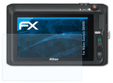 Schutzfolie atFoliX kompatibel mit Nikon Coolpix S6400, ultraklare FX (3X)