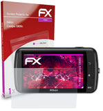 atFoliX FX-Hybrid-Glass Panzerglasfolie für Nikon Coolpix S800c