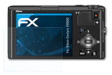 Schutzfolie atFoliX kompatibel mit Nikon Coolpix S9500, ultraklare FX (3X)