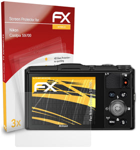 atFoliX FX-Antireflex Displayschutzfolie für Nikon Coolpix S9700