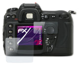 Glasfolie atFoliX kompatibel mit Nikon D200, 9H Hybrid-Glass FX (1er Set)
