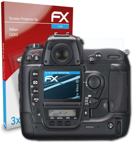 atFoliX FX-Clear Schutzfolie für Nikon D2XS