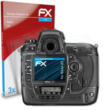 atFoliX FX-Clear Schutzfolie für Nikon D3