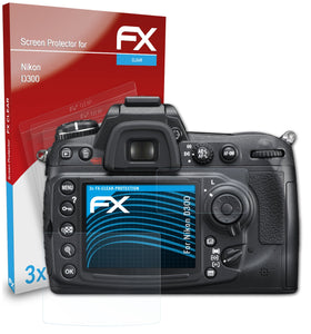 atFoliX FX-Clear Schutzfolie für Nikon D300