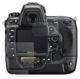 Panzerfolie atFoliX kompatibel mit Nikon D3s, entspiegelnde und stoßdämpfende FX (3er Set)