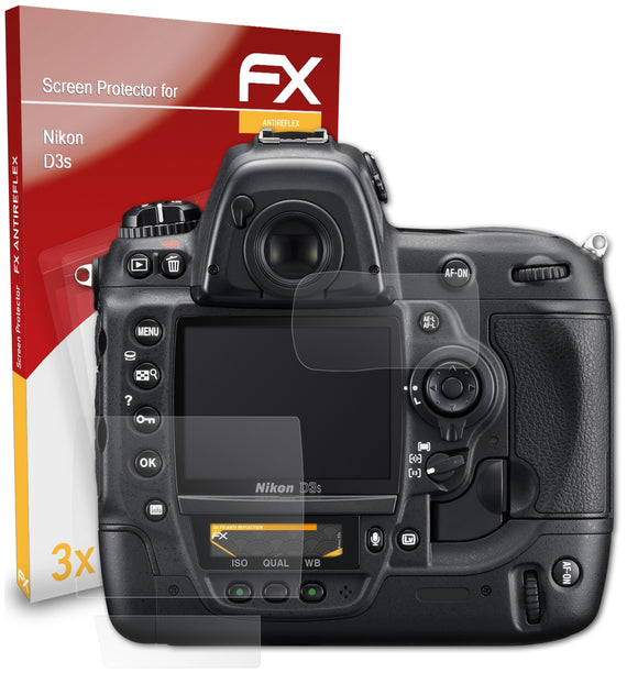 atFoliX FX-Antireflex Displayschutzfolie für Nikon D3s