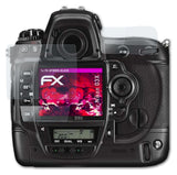 Glasfolie atFoliX kompatibel mit Nikon D3X, 9H Hybrid-Glass FX (1er Set)