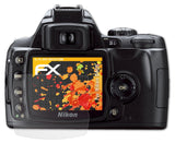 Panzerfolie atFoliX kompatibel mit Nikon D40X, entspiegelnde und stoßdämpfende FX (3X)