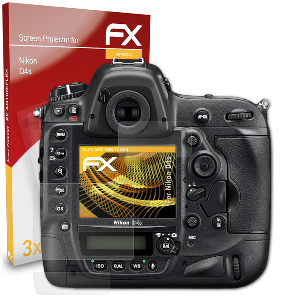 atFoliX FX-Antireflex Displayschutzfolie für Nikon D4s