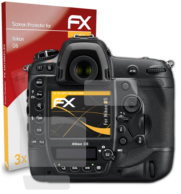atFoliX FX-Antireflex Displayschutzfolie für Nikon D5