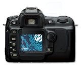 Schutzfolie Bruni kompatibel mit Nikon D50, glasklare (2er Set)
