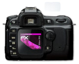 Glasfolie atFoliX kompatibel mit Nikon D50, 9H Hybrid-Glass FX (1er Set)