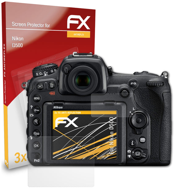 atFoliX FX-Antireflex Displayschutzfolie für Nikon D500