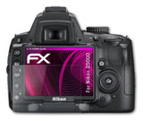 Glasfolie atFoliX kompatibel mit Nikon D5000, 9H Hybrid-Glass FX