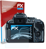 atFoliX FX-Clear Schutzfolie für Nikon D5300