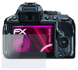 Glasfolie atFoliX kompatibel mit Nikon D5300, 9H Hybrid-Glass FX