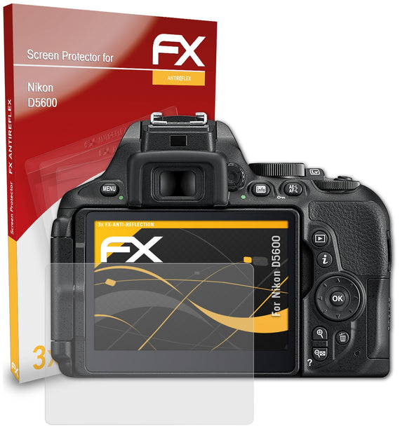 atFoliX FX-Antireflex Displayschutzfolie für Nikon D5600