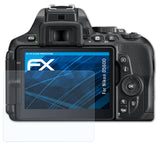 Schutzfolie atFoliX kompatibel mit Nikon D5600, ultraklare FX (3X)