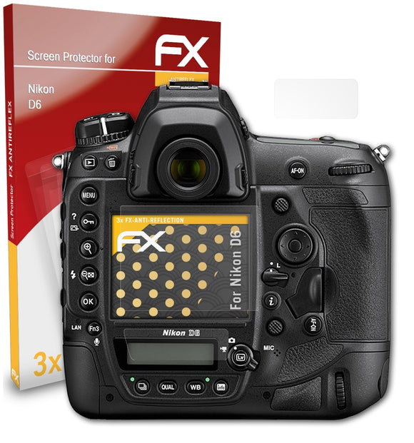 atFoliX FX-Antireflex Displayschutzfolie für Nikon D6
