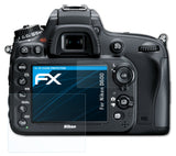 Schutzfolie atFoliX kompatibel mit Nikon D600, ultraklare FX (3er Set)