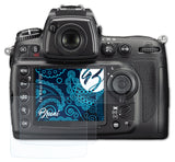Schutzfolie Bruni kompatibel mit Nikon D700, glasklare (2er Set)