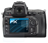 Schutzfolie atFoliX kompatibel mit Nikon D700, ultraklare FX (3er Set)