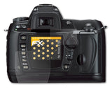 Panzerfolie atFoliX kompatibel mit Nikon D70s, entspiegelnde und stoßdämpfende FX (3er Set)