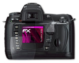 Glasfolie atFoliX kompatibel mit Nikon D70s, 9H Hybrid-Glass FX (1er Set)