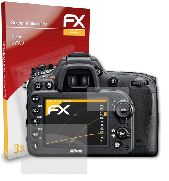 atFoliX FX-Antireflex Displayschutzfolie für Nikon D7100