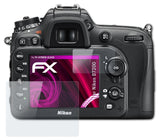 Glasfolie atFoliX kompatibel mit Nikon D7200, 9H Hybrid-Glass FX (1er Set)