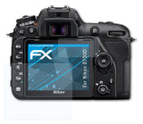 Schutzfolie atFoliX kompatibel mit Nikon D7500, ultraklare FX (3er Set)