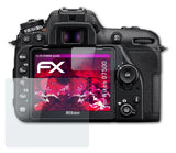 Glasfolie atFoliX kompatibel mit Nikon D7500, 9H Hybrid-Glass FX (1er Set)
