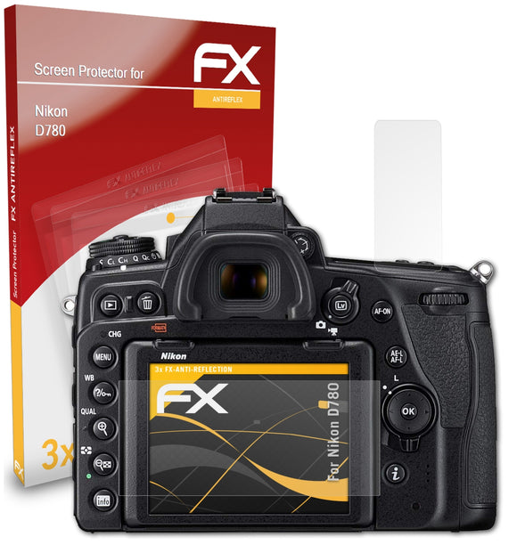 atFoliX FX-Antireflex Displayschutzfolie für Nikon D780