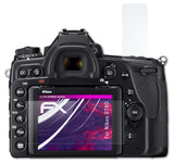Glasfolie atFoliX kompatibel mit Nikon D780, 9H Hybrid-Glass FX (1er Set)