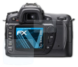 Schutzfolie atFoliX kompatibel mit Nikon D80, ultraklare FX (3er Set)
