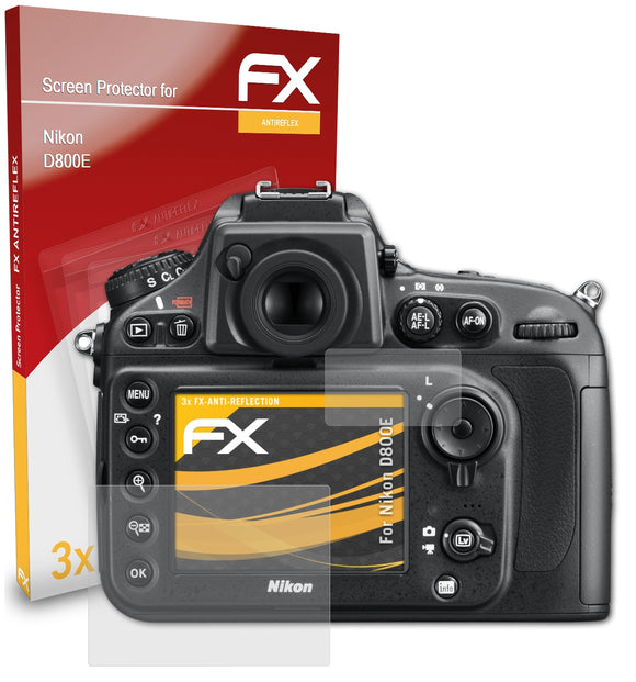 atFoliX FX-Antireflex Displayschutzfolie für Nikon D800E