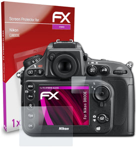 atFoliX FX-Hybrid-Glass Panzerglasfolie für Nikon D800E