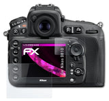 Glasfolie atFoliX kompatibel mit Nikon D810, 9H Hybrid-Glass FX (1er Set)