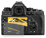Panzerfolie atFoliX kompatibel mit Nikon Df, entspiegelnde und stoßdämpfende FX (3X)