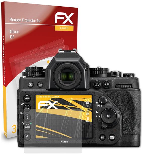 atFoliX FX-Antireflex Displayschutzfolie für Nikon Df