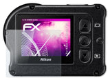 Glasfolie atFoliX kompatibel mit Nikon KeyMission 170, 9H Hybrid-Glass FX