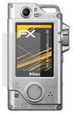 Panzerfolie atFoliX kompatibel mit Nikon KeyMission 80, entspiegelnde und stoßdämpfende FX (3X)