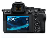 Schutzfolie atFoliX kompatibel mit Nikon Z 5, ultraklare FX (3X)