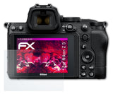 Glasfolie atFoliX kompatibel mit Nikon Z 5, 9H Hybrid-Glass FX