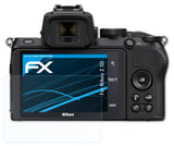 Schutzfolie atFoliX kompatibel mit Nikon Z 50, ultraklare FX (3X)