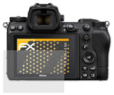 Panzerfolie atFoliX kompatibel mit Nikon Z 6II, entspiegelnde und stoßdämpfende FX (3X)
