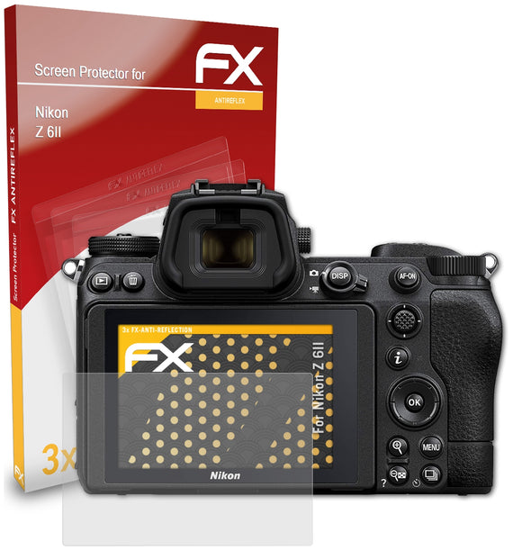 atFoliX FX-Antireflex Displayschutzfolie für Nikon Z 6II