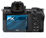 Schutzfolie atFoliX kompatibel mit Nikon Z 6II, ultraklare FX (3X)